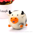 Round Animal Shape Chew Toy Squeaky Toys